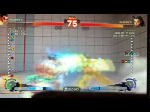 SSF4 AE    akehiko331 Akimo  Honda VS OROROY ROSE