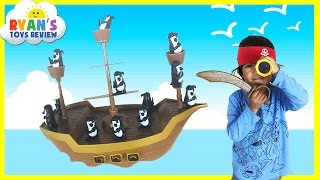 Family Fun Game for Kids Don't Rock The Boat with Jake and The Never Land Pirates