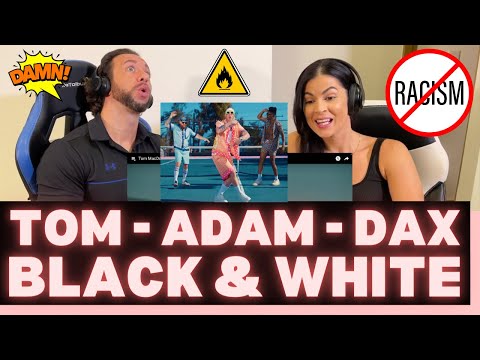 First Time Hearing Tom MacDonald, Adam Calhoun, & Dax - Black & White Reaction - WOW! THS IS DAX?!