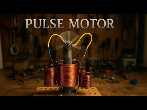 DIY Low Cost Pulse Motor Build with 16AWG Coil
