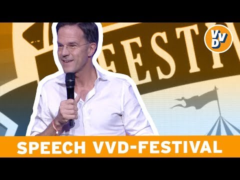 Speech Mark Rutte op het VVD-festival 2019