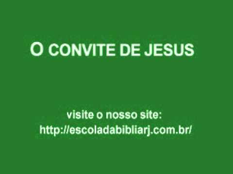 O Convite de Jesus! - Venha a MIM!