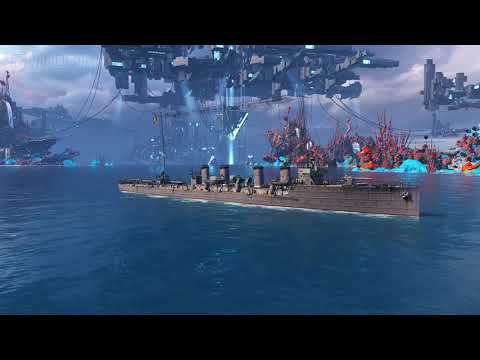 World of Warships Polygon Port Theme (listen with headphones for best sound)
