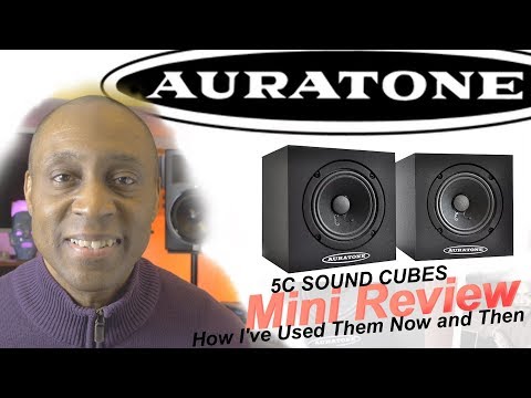 AURATONE 5C Super Sound Cube MINI REVIEW How To Use Them and How I've Used Them in The Past