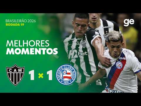 Gols e melhores lances de Atlético Mineiro x Bahia