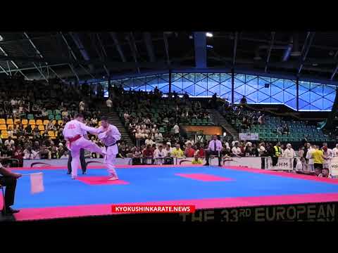 33rd EC IKO, 1/8 -90 Dejan Dakovic Montenegro, aka   Ivan Aksenenko Russia