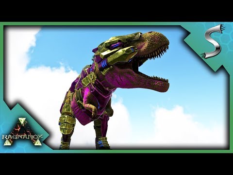 FULLY MUTATED REX! TEK REX ARMOR VS WYVERNS! - Ark: RAGNAROK [DLC Gameplay E84]