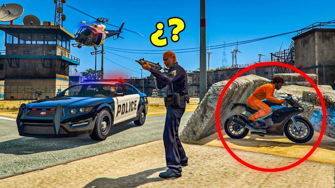 JUEGO AL ESCONDITE CON COCHES DENTRO DE LA CÁRCEL!! - GTA 5 ONLINE