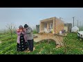 24 Hours in a Lush Mountain Hut (No Power, No Running Water) - Off Grid Living