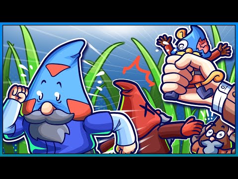 IT’S DANGEROUS BEING A GNOME!