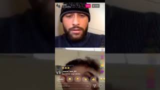 Nimo spricht Live mit Lehrer von Kendim 😂 ~Instagramlive