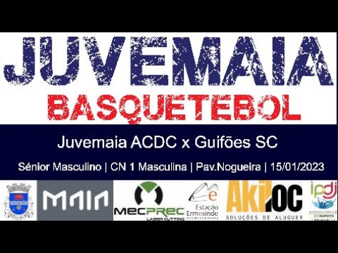 Sénior Masculino | CN 1ª Div Masculina | Juvemaia vs Guifões SC | 15/01/2023, 17:30