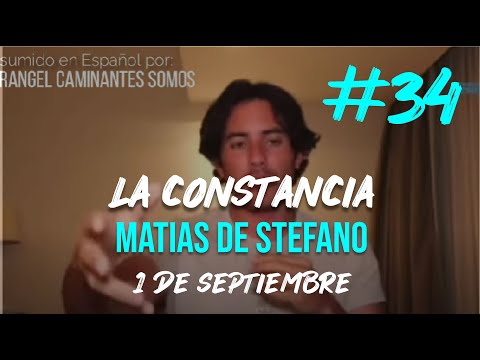#34 CONSTANCY - SEP 1 - #matíasdestefano