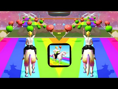 Fat 2 Fit Unicorn | Game Play All Level | Android & IOS Game | GamePlay WalkThrough 2021