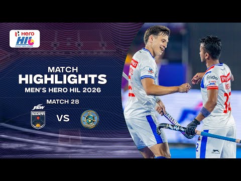 Men's Hero Hockey India League 2026 || Match Highlights || Match 28 || SOORMA VS PIPERS