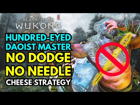 How to beat Hundred-Eyed Daoist Master without dodging and needle in Black Myth Wukong