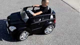 Gentry Loves his new car from Grandaddy!