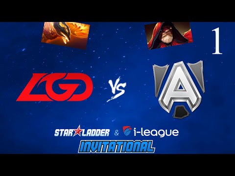 LGD vs Alliance - Game 1 - SL Invitational LAN - LD & Ayesee
