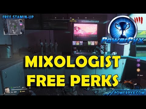 Call of Duty Black Ops 7 Zombies - How to Get All Free Perks - Mixologist Trophy / Achievement Guide