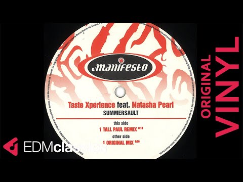 Taste Xperience Feat. Natasha Pearl - Summersault (Original Mix) (1997) - VINYL