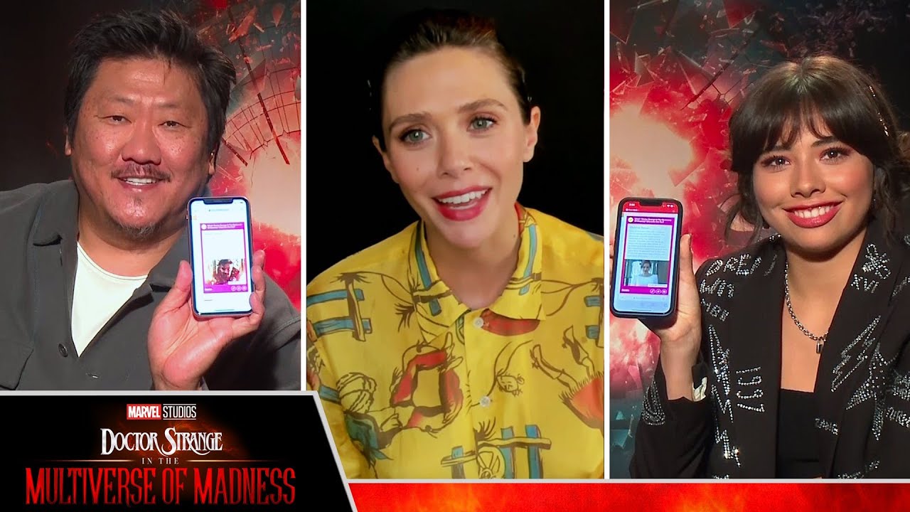 The "Doctor Strange in the Multiverse of Madness" Cast Finds Out Which Characters They Really Are