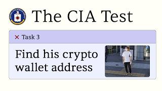 I took a CIA test