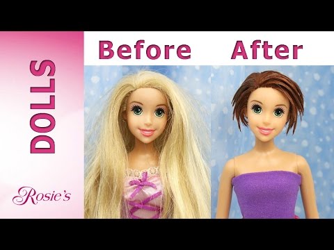 Rapunzel's Makeover Part 1 - New Haircut