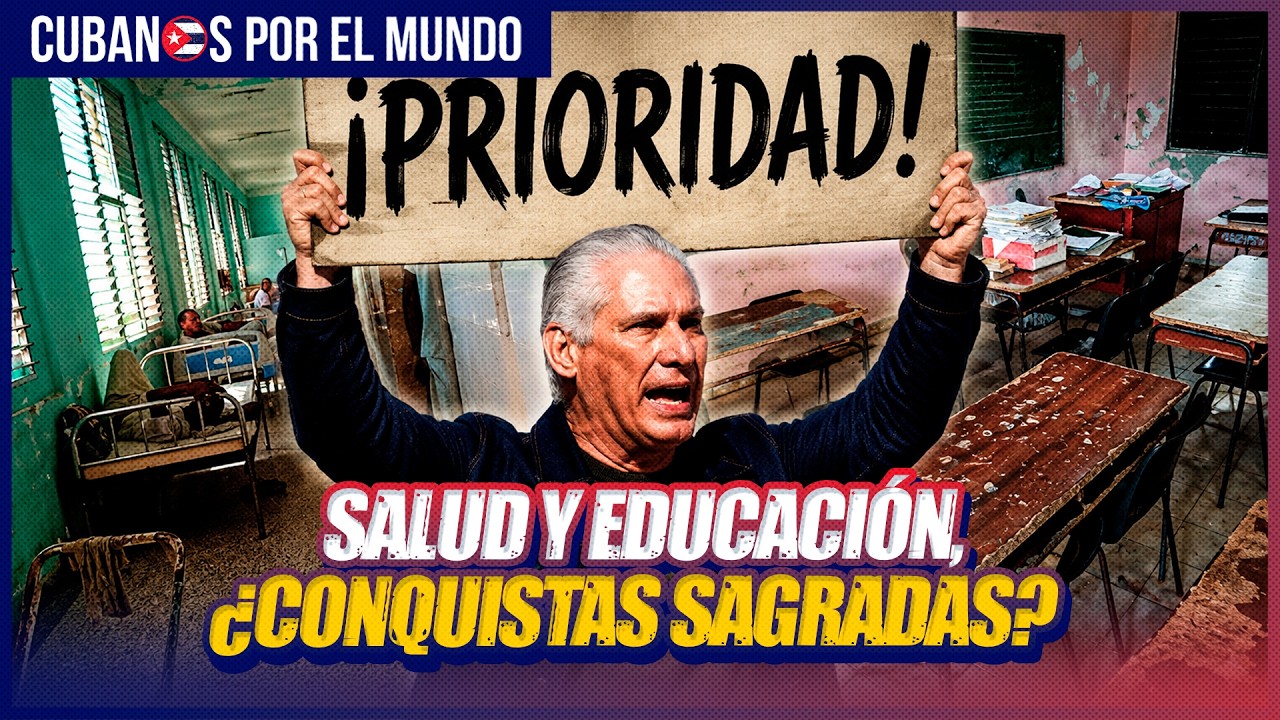 Díaz Canel defiende salud y educación en Cuba mientras colapsan