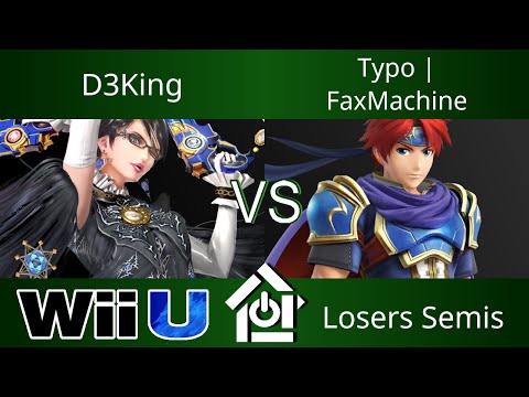 Typo House Macon 6/13/17 - D3King (Bayonetta) vs Typo | FaxMachine (Roy) - Smash 4 Losers Semis