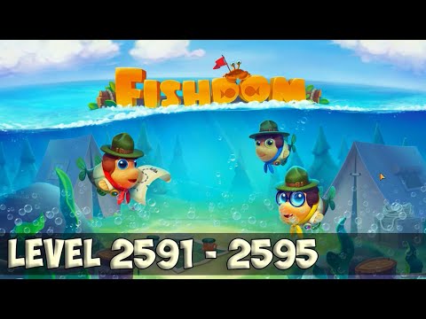 Fishdom level 2591 - 2595 HD