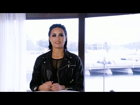 Demi Lovatos hälsning till Idolfansen - Idol Sverige (TV4)