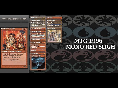 MTG 1996 Paul's Sligh vs Chris Pikula BR Necro [ManaLink 3.0]