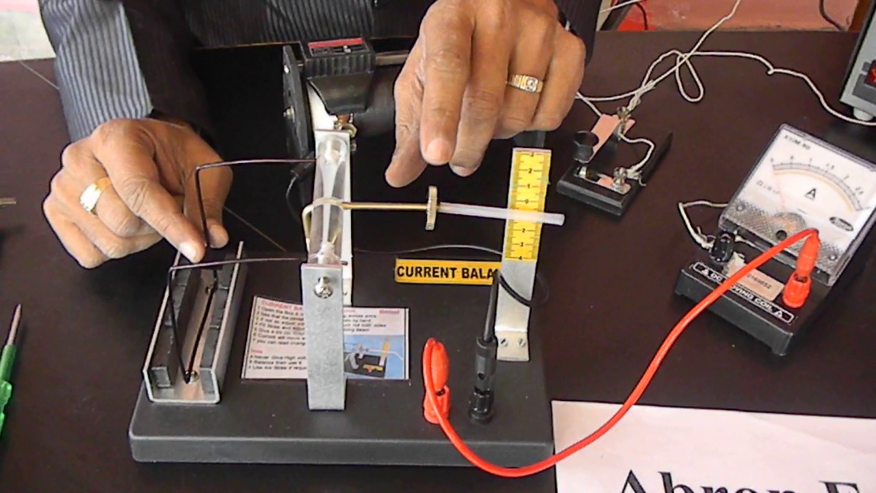 video physics current balance delux model tutorial working abron exports2017