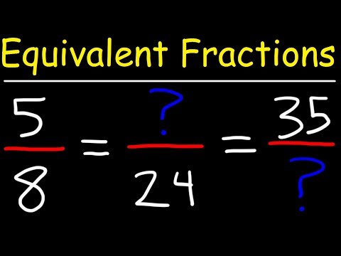 Equivalent Fractions Video