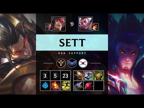 Sett Support vs Rakan - KR Diamond Patch 25.10