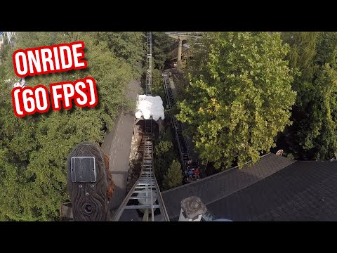 Europa Park - Matterhorn Blitz - Onride (Front Row POV / 60 fps)