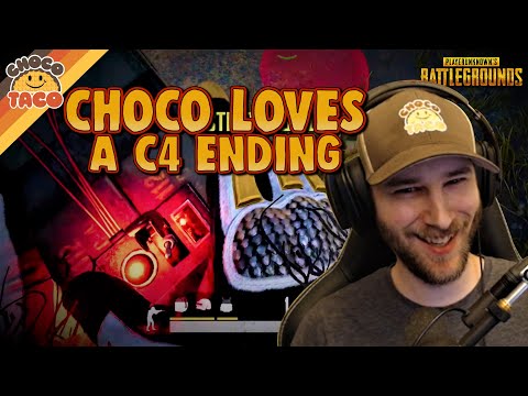 chocoTaco and halifax Want That Big C4 Finish - PUBG Duos Gameplay