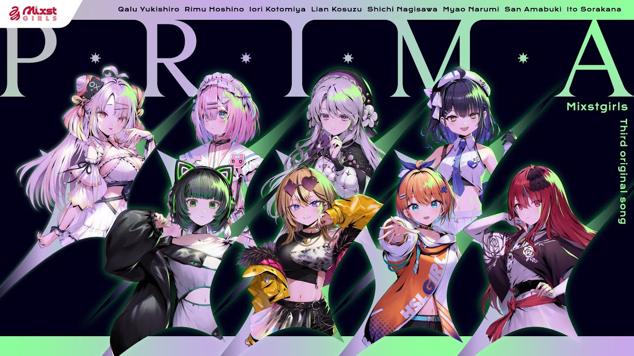 【Original MV】P・R・I・M・A / Mixstgirls【#ミクスト / ミクストガールズ】