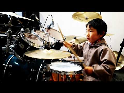 System Of A Down - Chop Suey Drum cover, 5-Year-Old Kid Drummer
