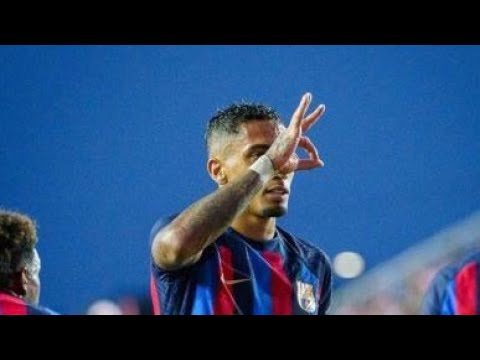 PRIMER GOL DE RAPHINHA CON EL BARÇA 😍🔥