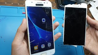 Samsung Galaxy On5 Cracked LCD Panel Replacement | Rebuild Broken Phone  |