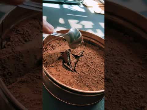 DREAM CAKE - Dark Chocolate with cocoa powder on top - Satisfying - Cake Vlog | Trustedbaked