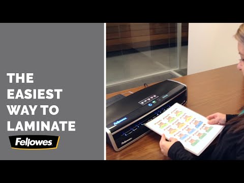 How to Use a Fellowes Laminator-Fellowes Laminating