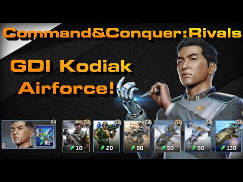 C&C Rivals: GDI Kodiak Airforce!