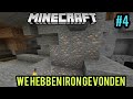 We hebben Iron in een Cave gevonden! - MINECRAFT SURVIVAL #4