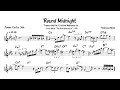 James Carter - 'Round Midnight (baritone sax transcription)