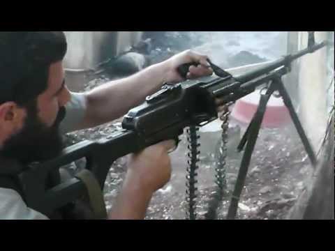 استهداف قوات النظام عند مدخل الرستن الجنوبي في ريف حمص من قبل كتيبة درع محمد