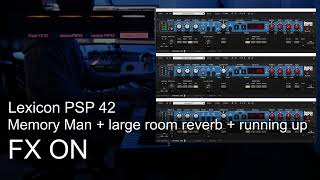Video thumbnail for Lexicon PSP 42 v.2 ON vs. OFF by PSPaudioware