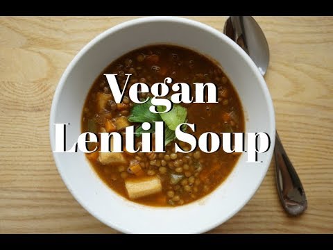 Lentil soup (vegan) neeno's essentials