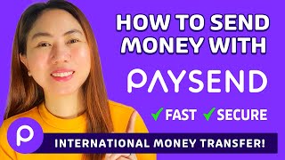 How to Send Money using PAYSEND | International Money Transfer| Step b